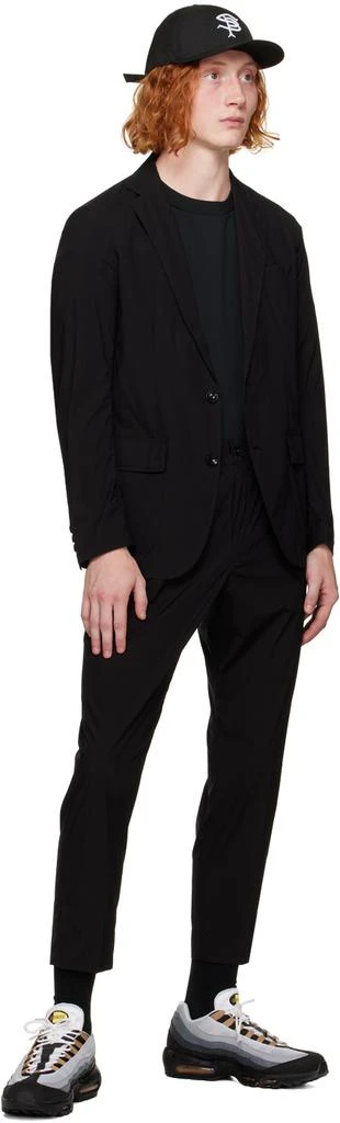 SOPHNET. Black Packable 2B Blazer 4
