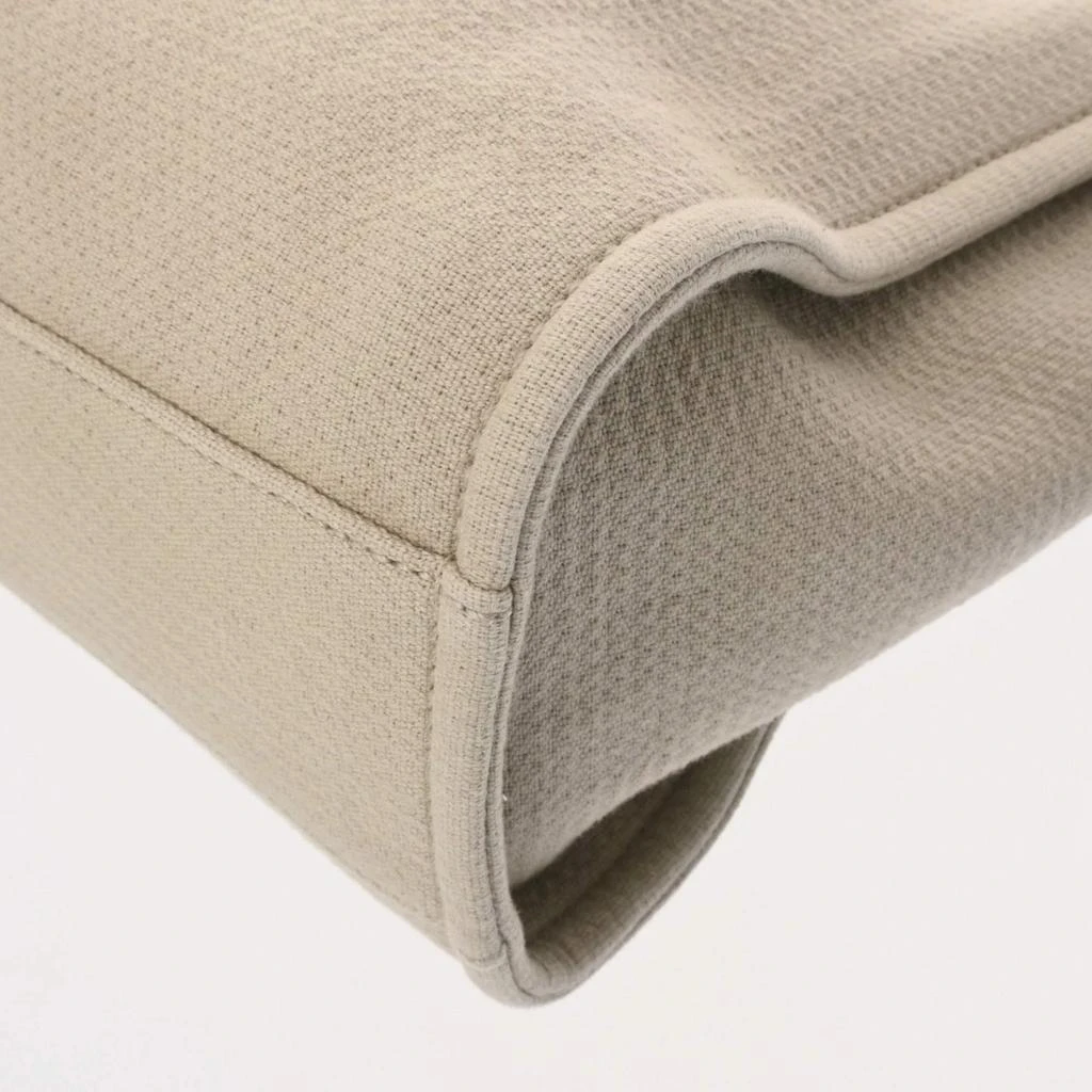 Chanel Chanel Grayish Canvas Deauville MM Tote Bag 10