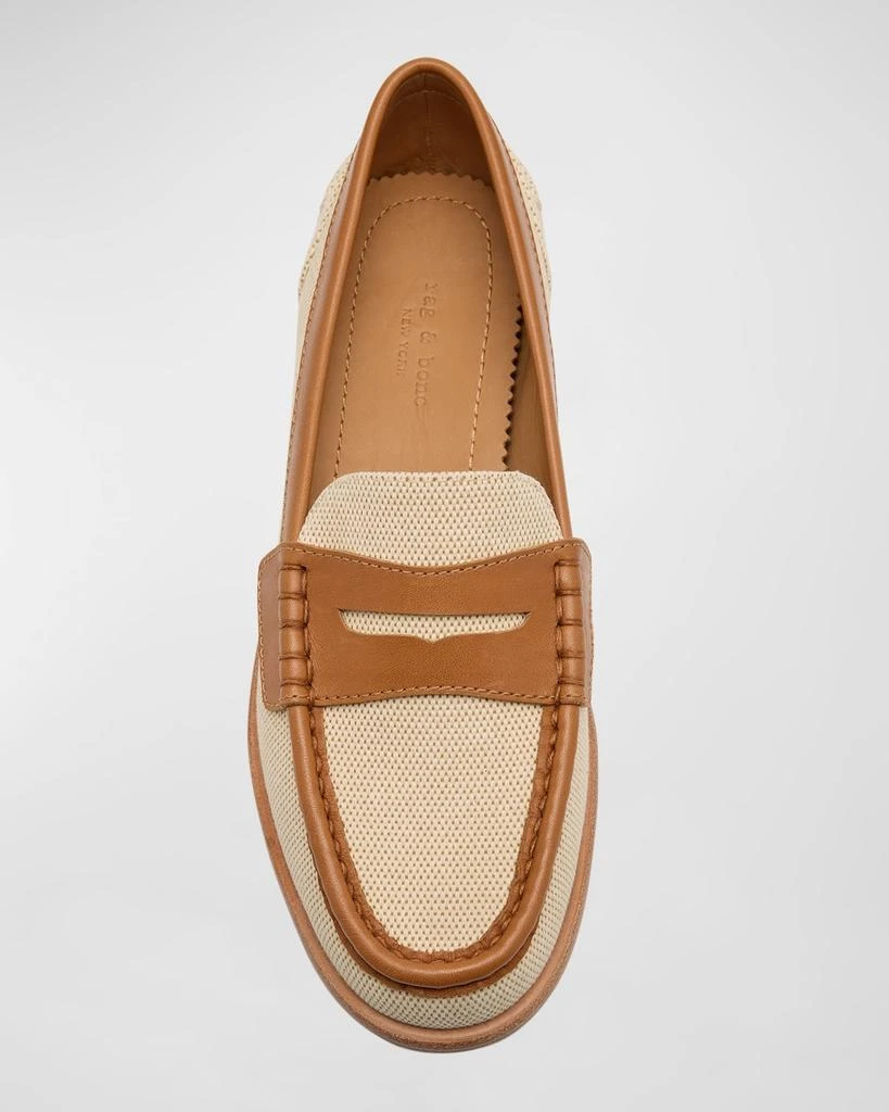 Rag & Bone Carter Bicolor Penny Loafers 4