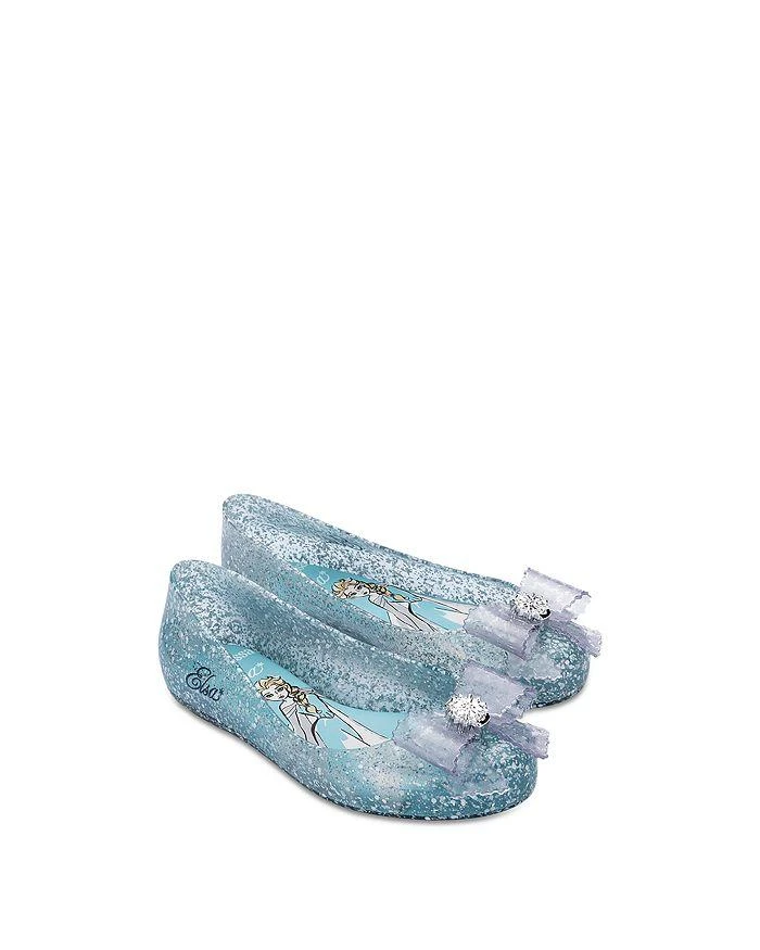 Mini Melissa + Disney Princess Girls' Mini Sweet Love Ballet Flats - Toddler, Little Kid, Big Kid 1