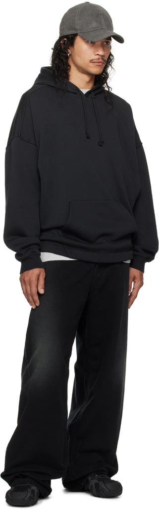 SKIMS Black Fleece Lounge Oversized Hoodie - Hoodies - BeyondStyle