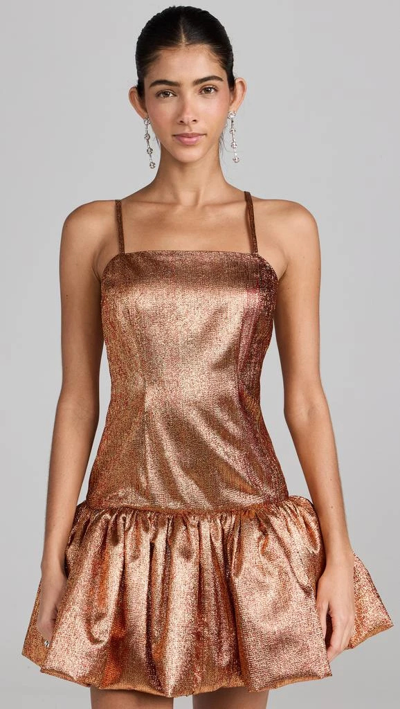 Dur Doux Brocade Short Balloon Dress 6