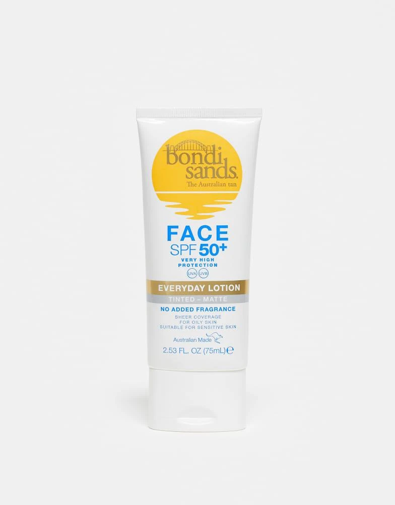 Bondi Sands Bondi Sands SPF 50+ Fragrance Free Matte Tinted Face Lotion 75ml 1