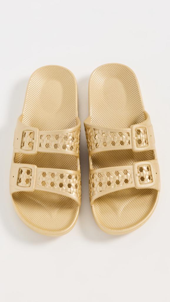 FREEDOM MOSES Paz Metallic Slides