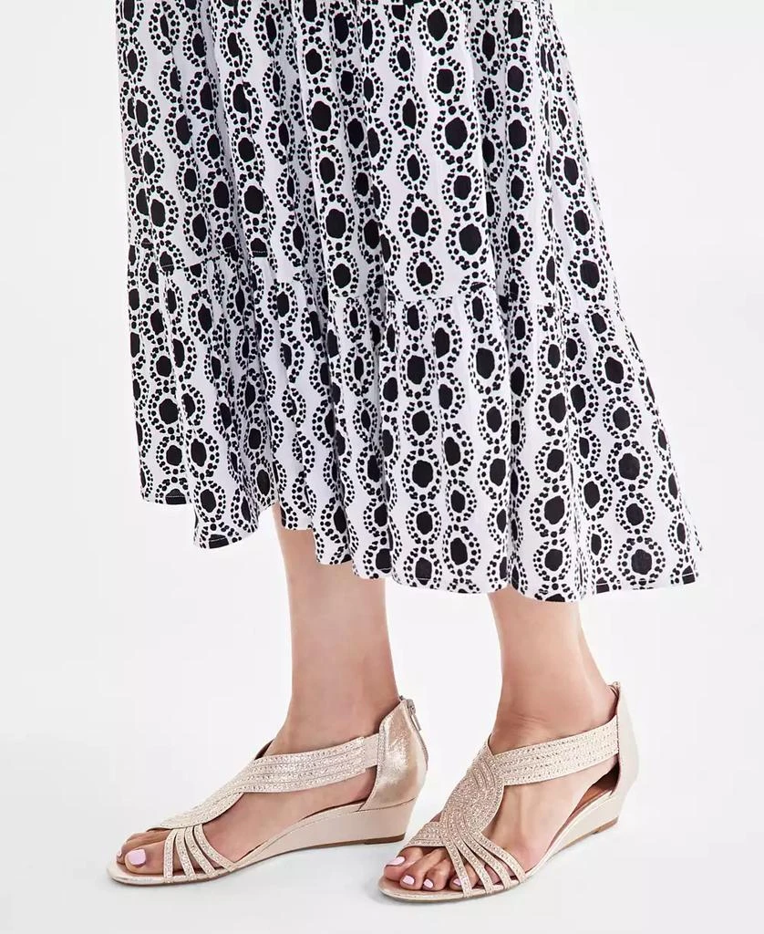 Style & Co Women's Ginifur Embellished Strappy Wedge Sandals, Created for Macy's 14