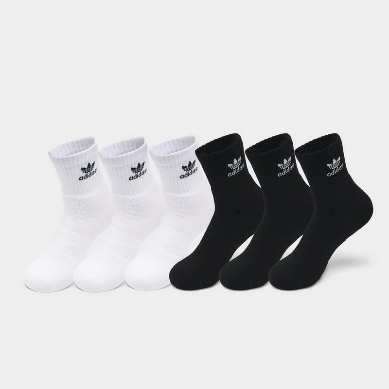 Adidas adidas Originals Trefoil Quarter Socks (6 Pack) 1