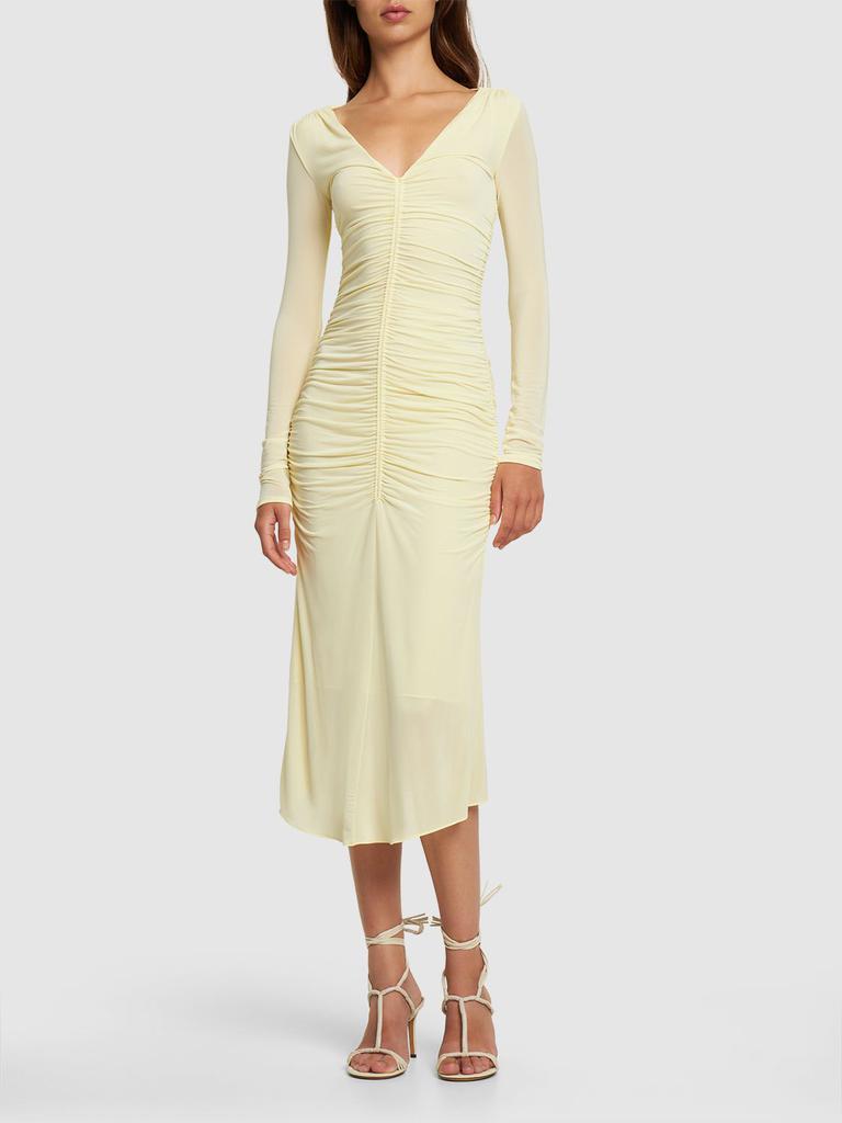 Isabel Marant Laly Long Sleeve Viscose Maxi Dress - Dresses