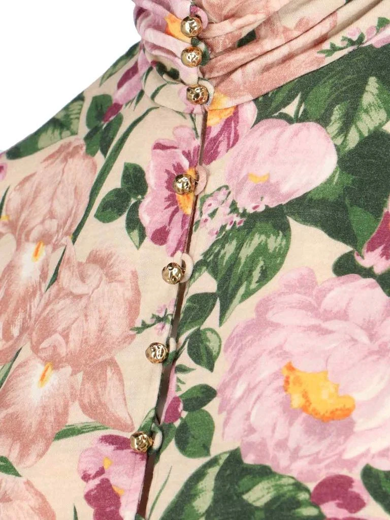 Chloé Chloé Floral Print Mock-Neck Top 3
