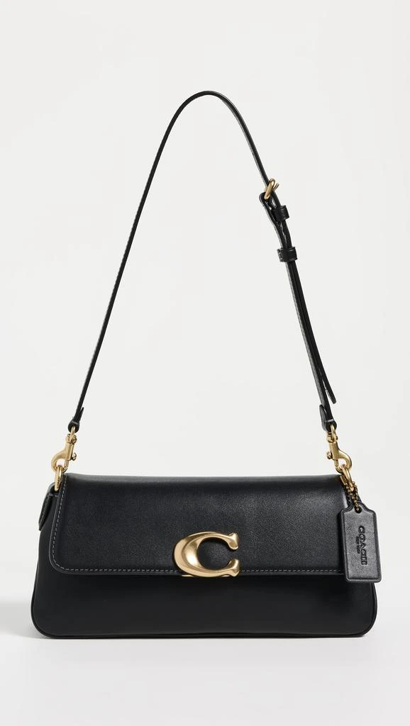 Coach Refined Calf Leather Jet Shoulder Bag 1