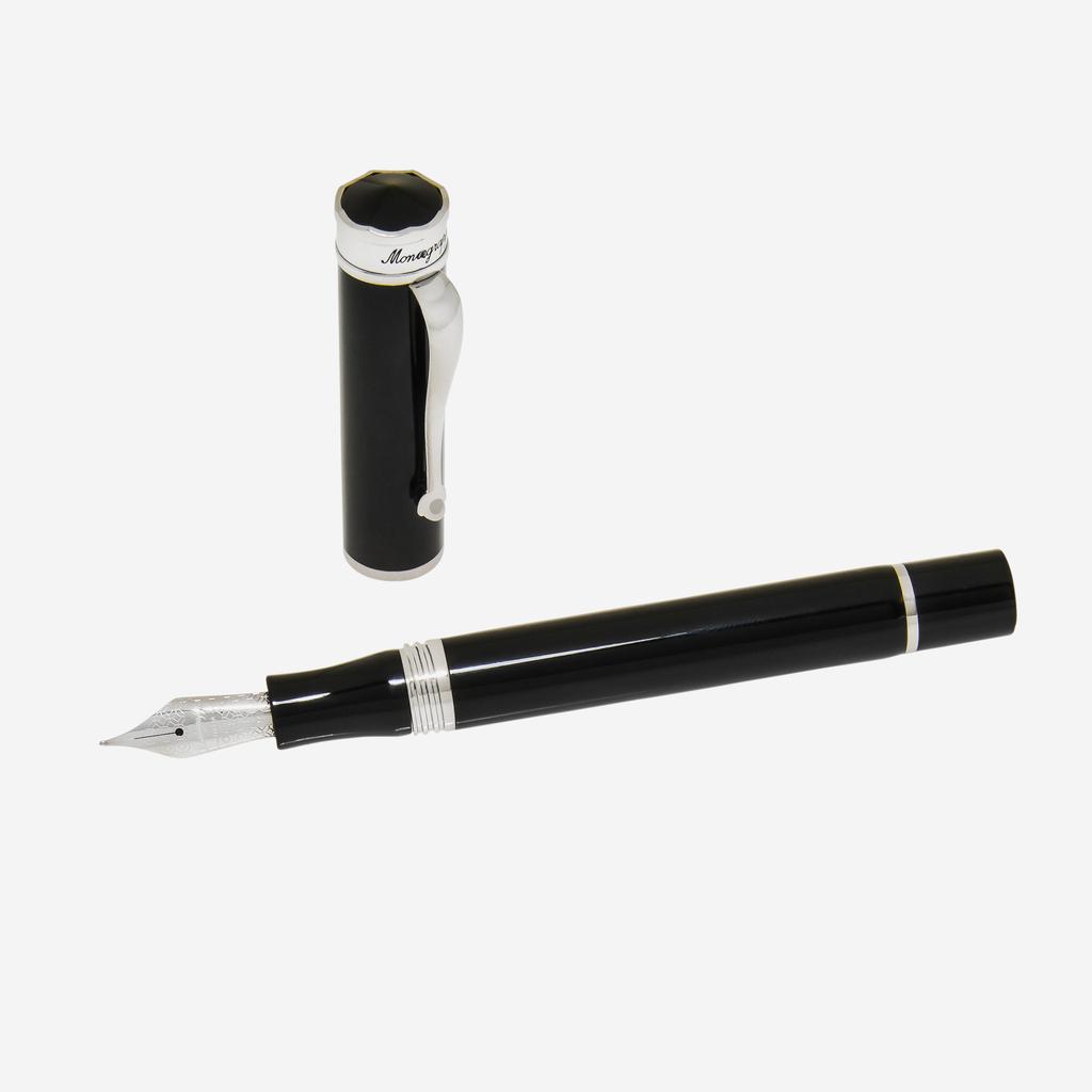 Montegrappa Montegrappa Ducale Black Fountain Pen (M) ISDUR3PC