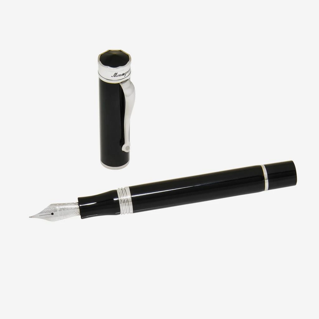 Montegrappa Montegrappa Ducale Black Fountain Pen (M) ISDUR3PC 2