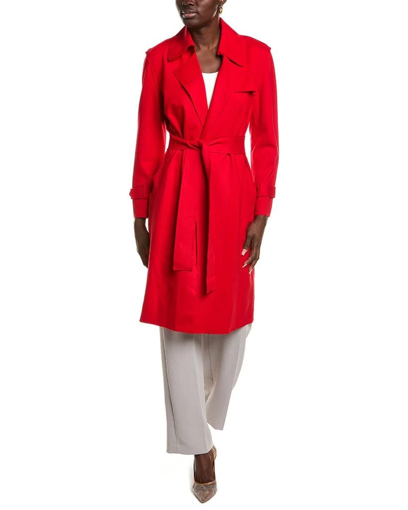 Anne Klein Anne Klein Long Trench Jacket 1