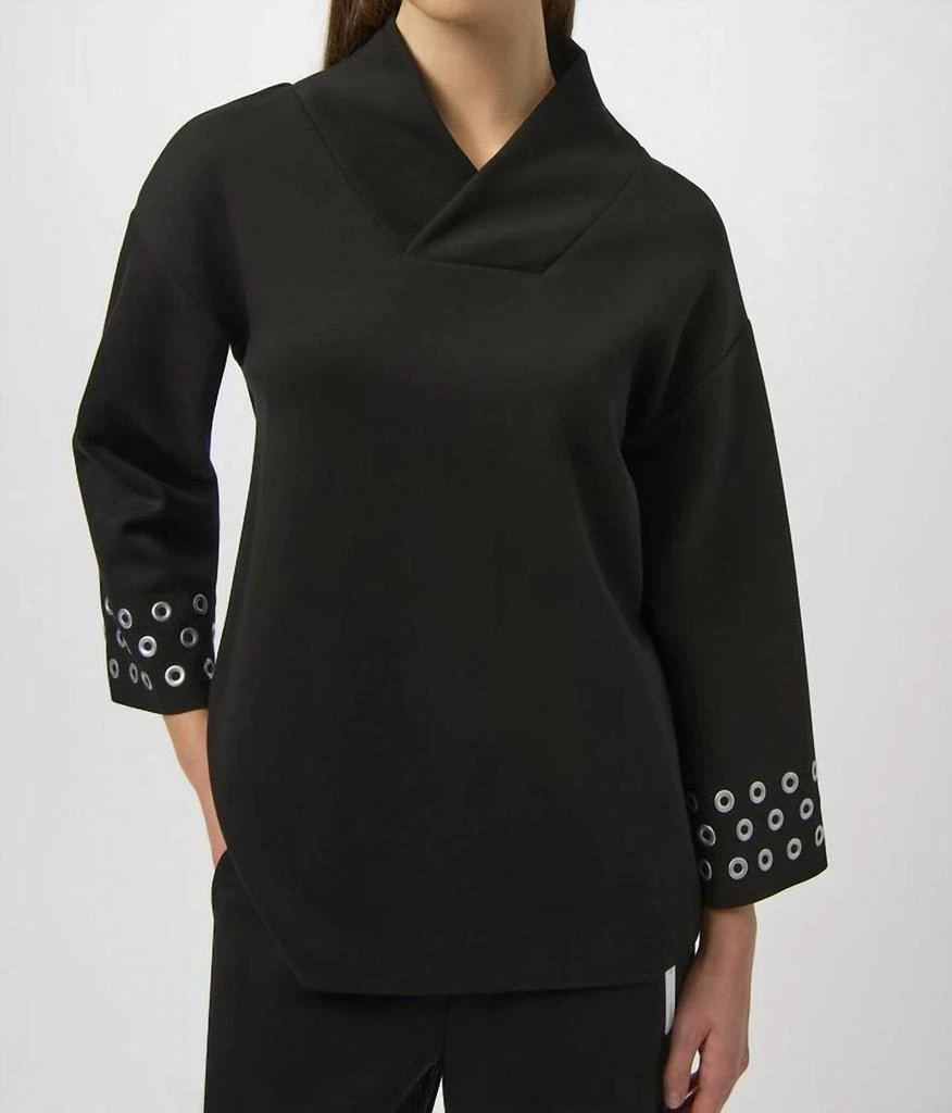 JOSEPH RIBKOFF Joseph Ribkoff - Embellished Casual Pant Set 2