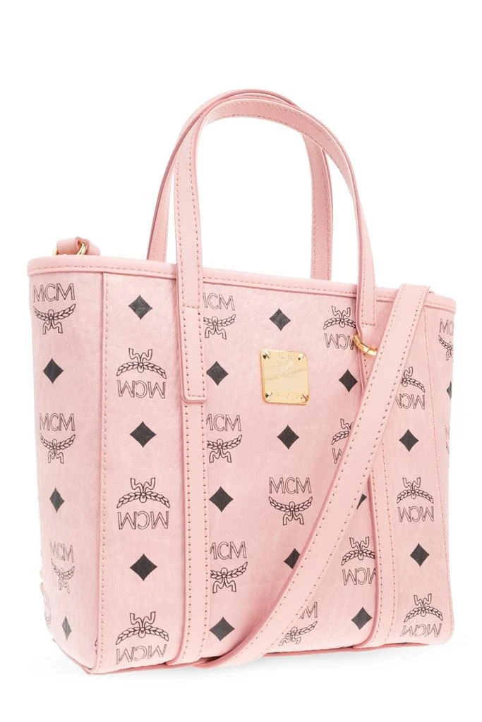 MCM MCM Logo Printed Tote Bag 3