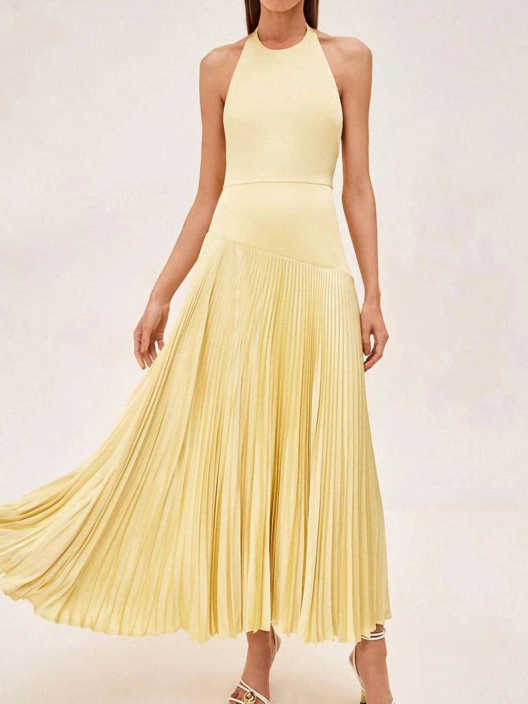 Alexis Saab Dress In Light Yellow 2