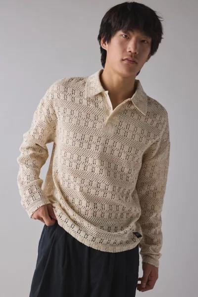 Native Youth Native Youth Dennis Crochet Polo Shirt