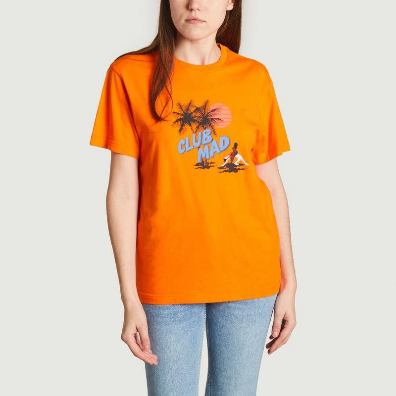 Carne Bollente Club Mad T-shirt Orange CARNE BOLLENTE 1