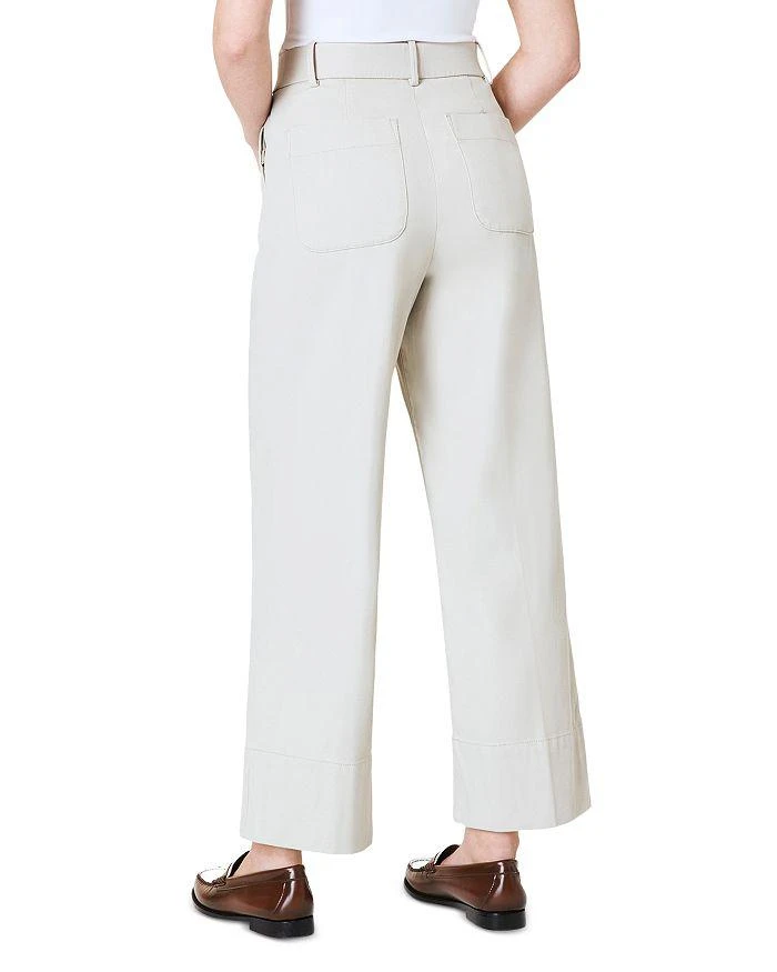 SPANX Stretch Twill Crop Wide Leg Pants 2.0 3