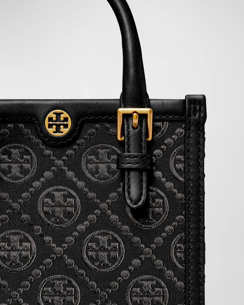Tory Burch Mini T Monogram Canvas Tote Bag 5