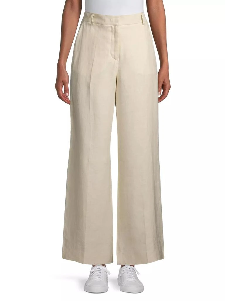 Weekend Max Mara Malizia Linen Wide-Leg Trousers 3