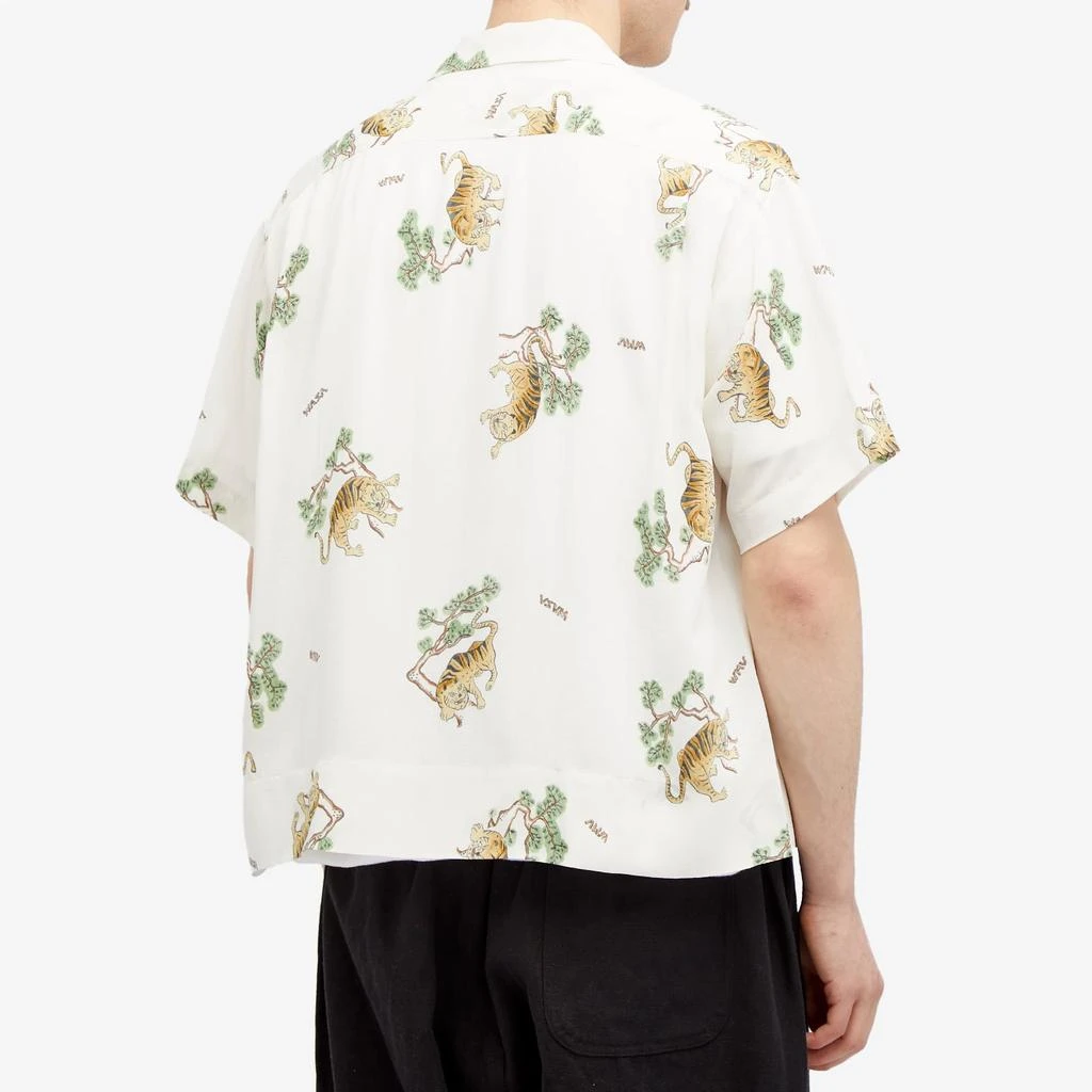 visvim COPA SHIRT S/S BATS (WHITE)（Visvim visvim copa shirt bats 