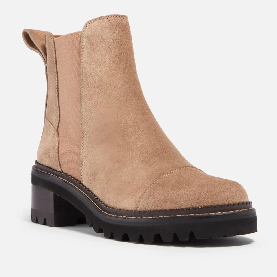 See By Chloé SEE BY CHLOÉ MALLORY SUEDE CHELSEA BOOTS 3