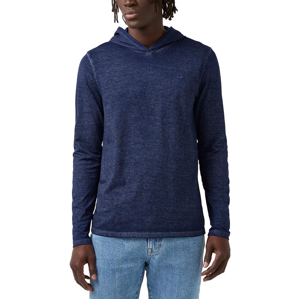 Buffalo David Bitton Buffalo Men's Kathim Long-Sleeve Men's Top in Navy