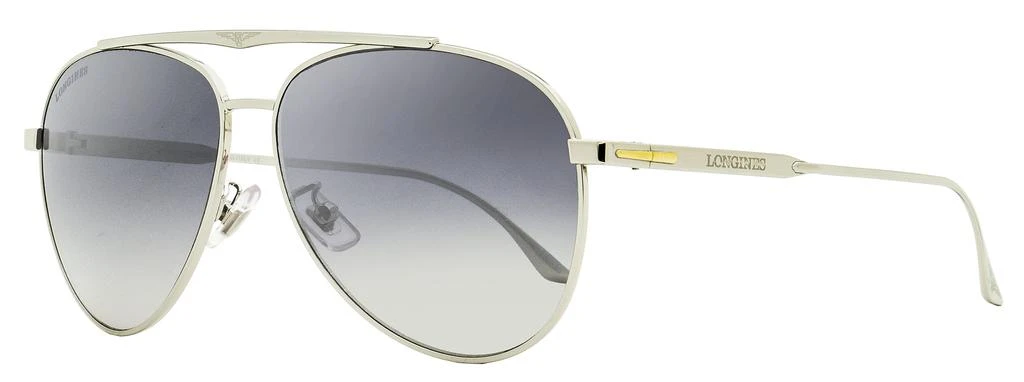 Longines Longines Unisex Pilot Sunglasses LG0005-H 16C Palladium  59mm 1