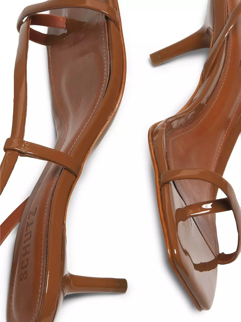 Schutz Heloise Patent Leather Sandals 6