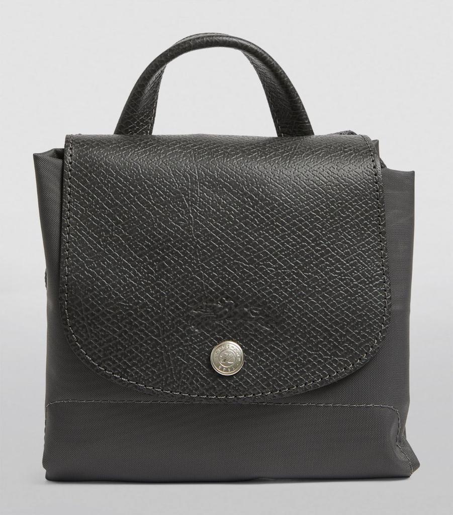 Shop Medium Le Pliage Green Backpack on Sale at BeyondStyle