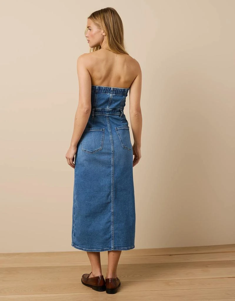 AE Denim Tube Top Midi Dress  On Sale Now with Up to 71% Off | Discover  Exclusive Deals & Savings at BeyondStyle  Authentic AE Women's Clearance| Dresses|Midi & Maxi Dresses with