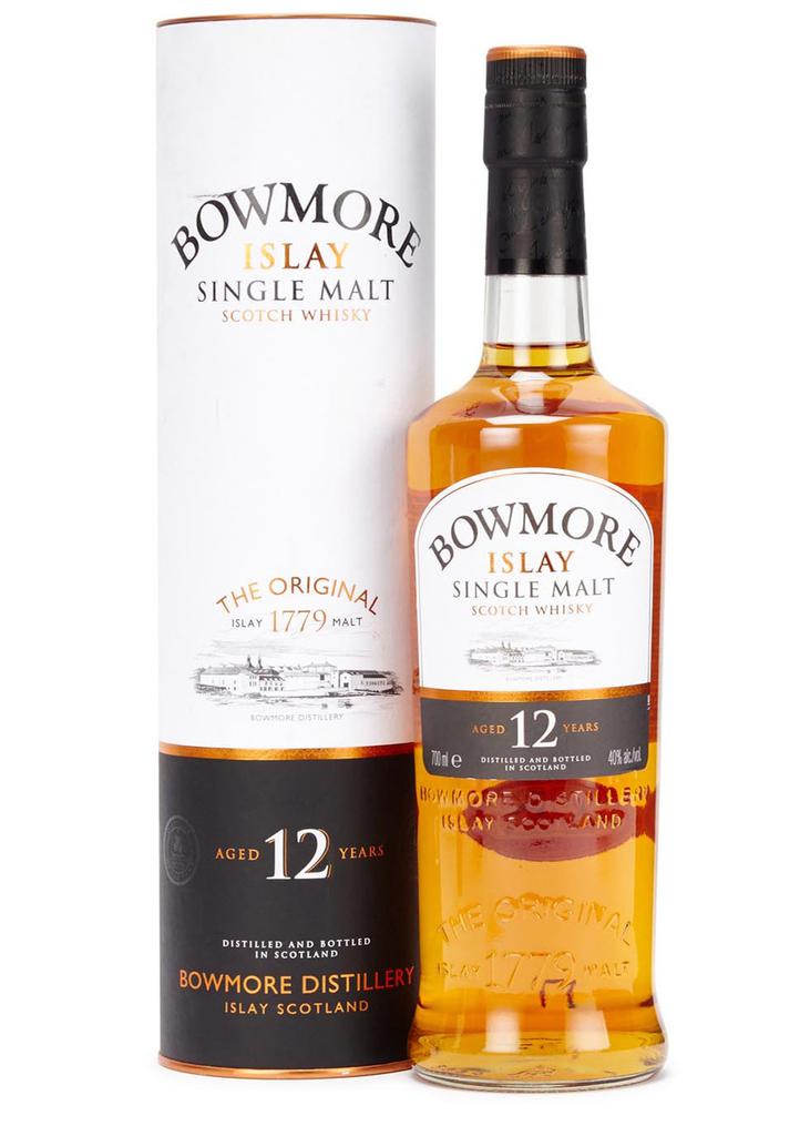 BOWMORE 12 Year Old Single Malt Scotch Whisky