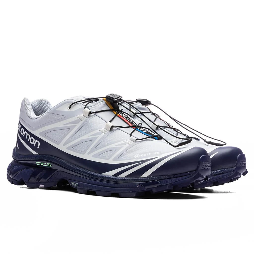 Salomon XT-6 GTX - Blue Print/Heather/White 2