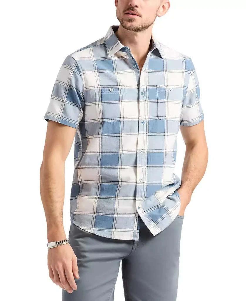 BUFFALO David Bitton Men's Sagrino Fitted Plaid Button-Down Shirt 1