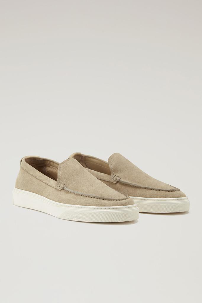 WO-FOOTWEAR Suede Leather Loafers - Men - Blue