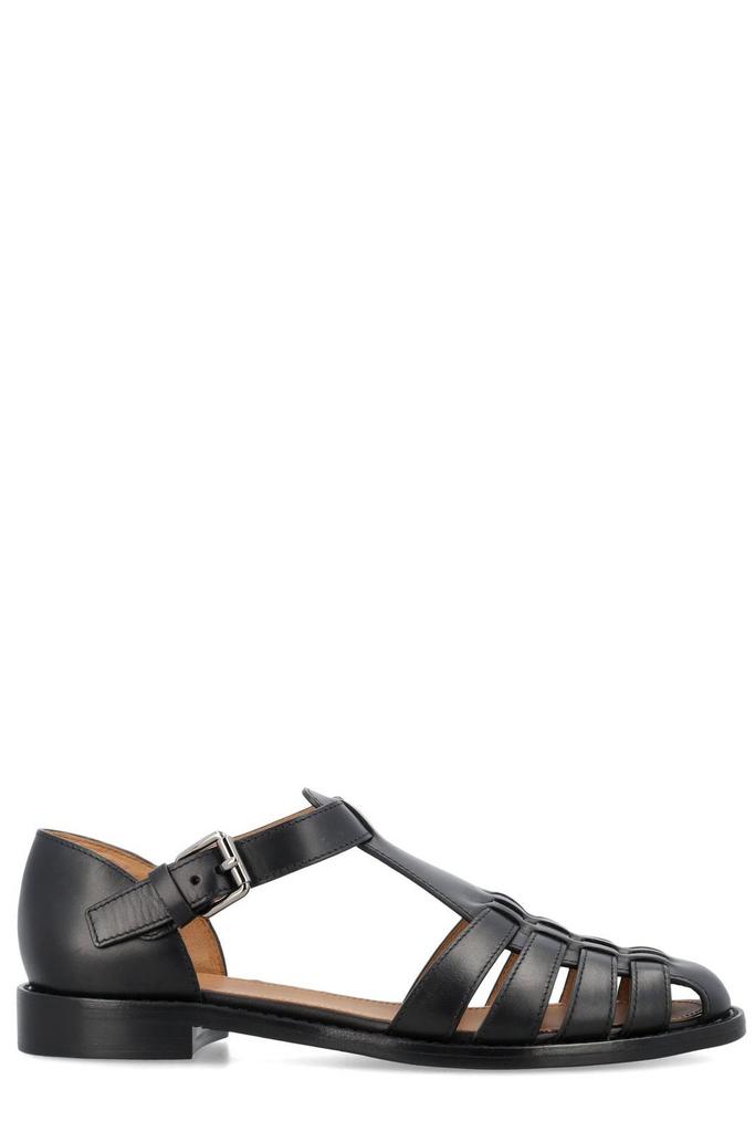 Church's Black leather Oksana sandals 36 - Sandals - BeyondStyle