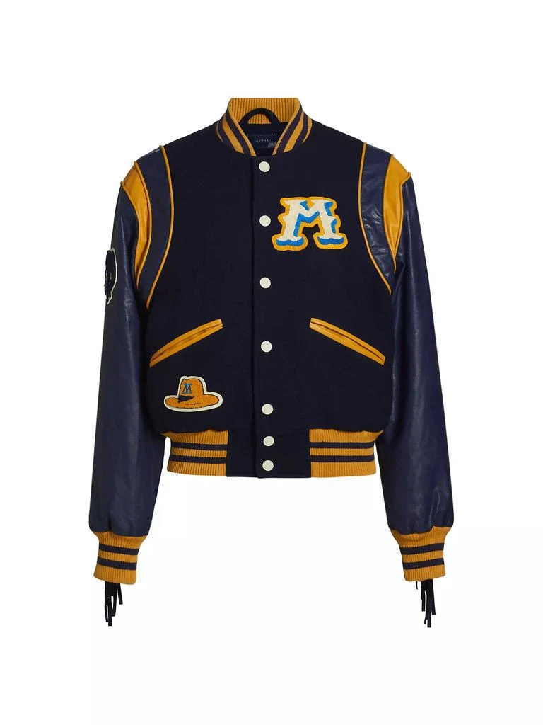 MOTHER The Fringe Team Spirit Varsity Jacket 1