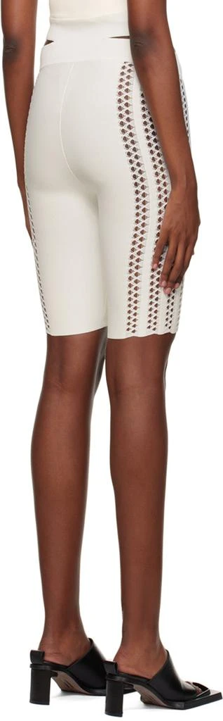 Dion Lee White Column Shorts 3