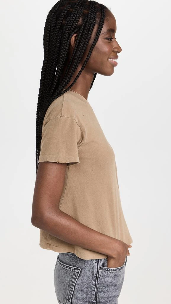 MADEWORN ROCK Crop Solid Tee 3