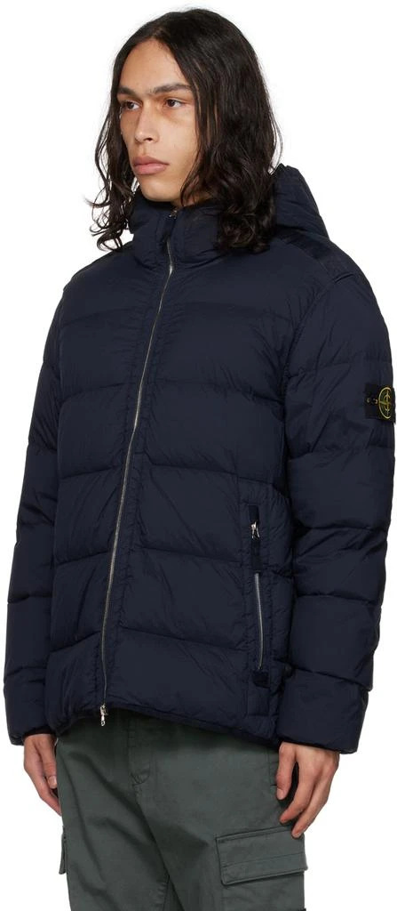 Stone Island Navy Seamless Tunnel Down Jacket 4