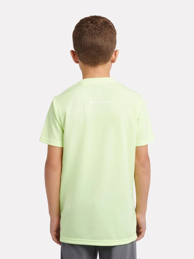 New Balance New Balance Boys Athletic T-Shirt in Green 3
