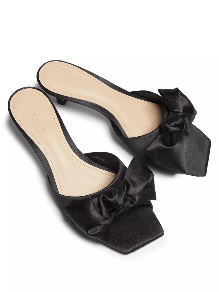 22élevé Satin Bow Mules 4