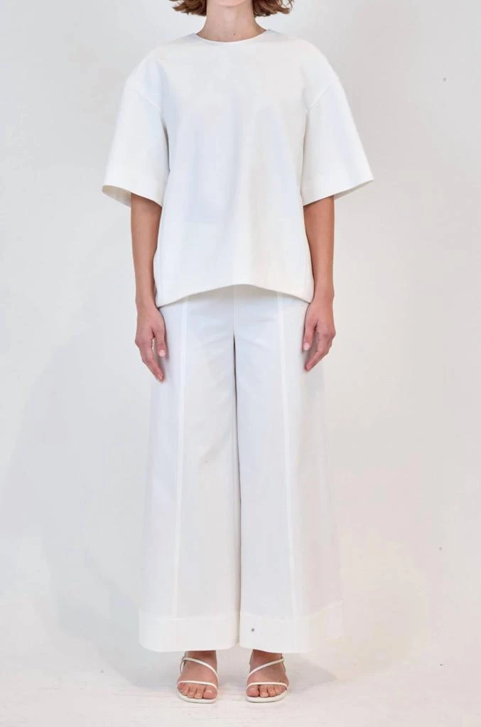 SIMKHAI Simkhai - Kallin Cropped Wide Leg Pant 1