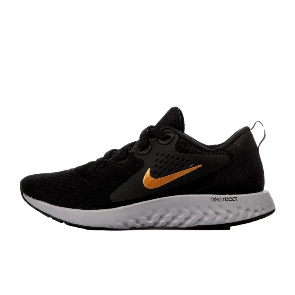 NIKE Legend React Black/Metallic Gold  AA1626-004 Women's 1