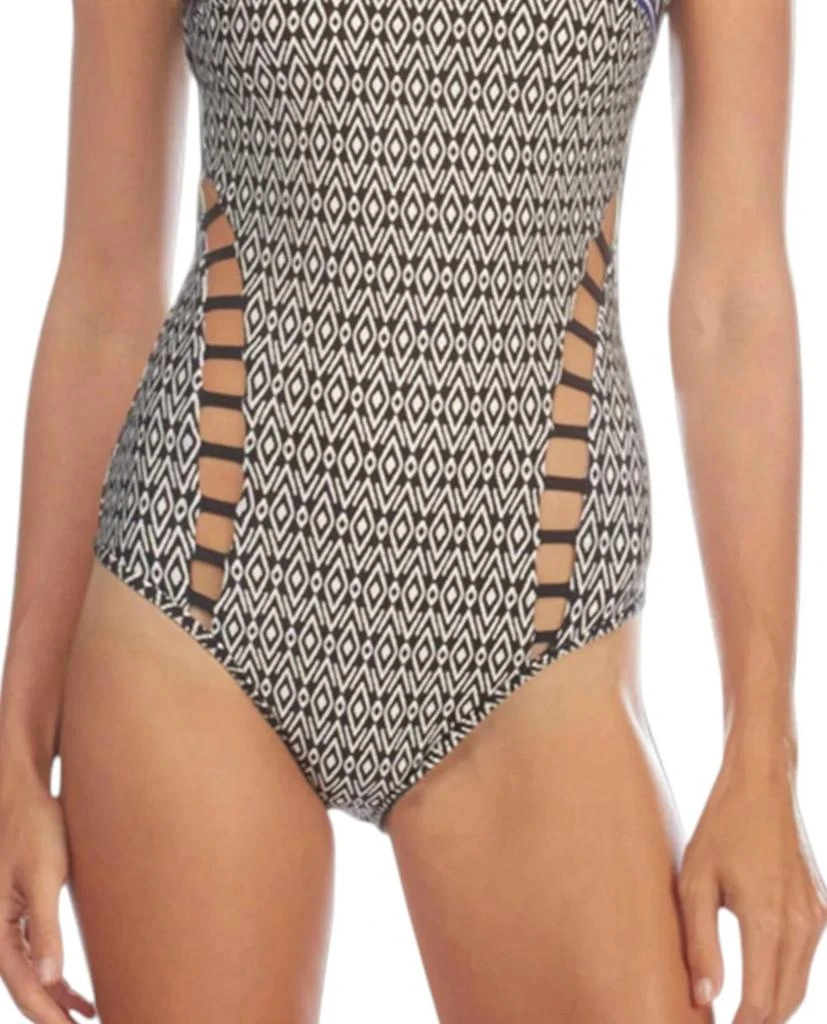 Kenneth Cole Kenneth Cole - Bandeau Cut Out One Piece Swimsuit 3