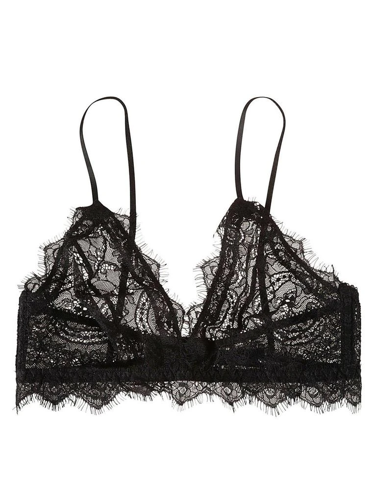 ANINE BING Triangle Cup Sheer Lace Bra 1