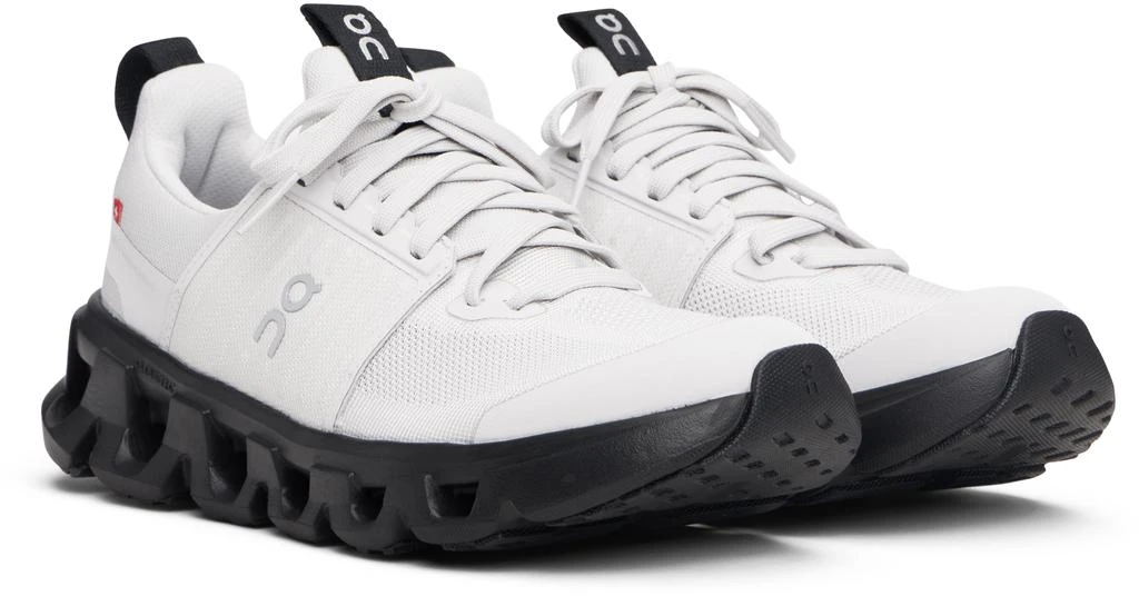 On Kids Gray Cloudswift Sneakers 4