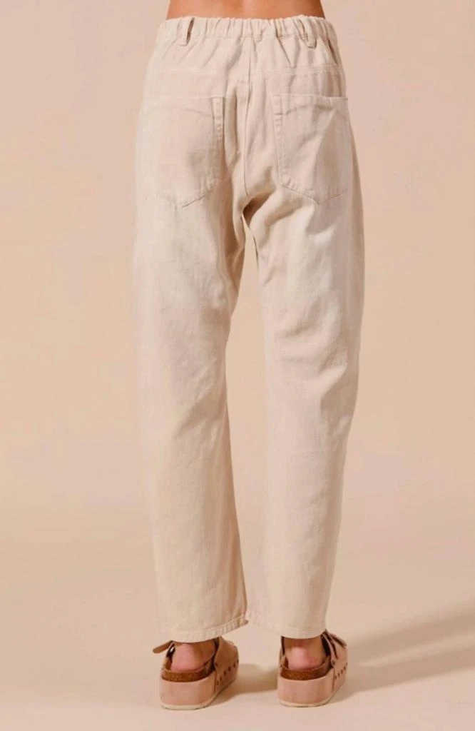 So Me So Me - Vintage Washed Slim Barrel Pant 2