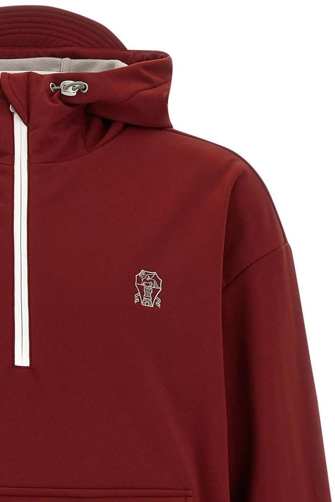 Brunello Cucinelli Brunello Cucinelli Drawstring Hooded Jacket 3