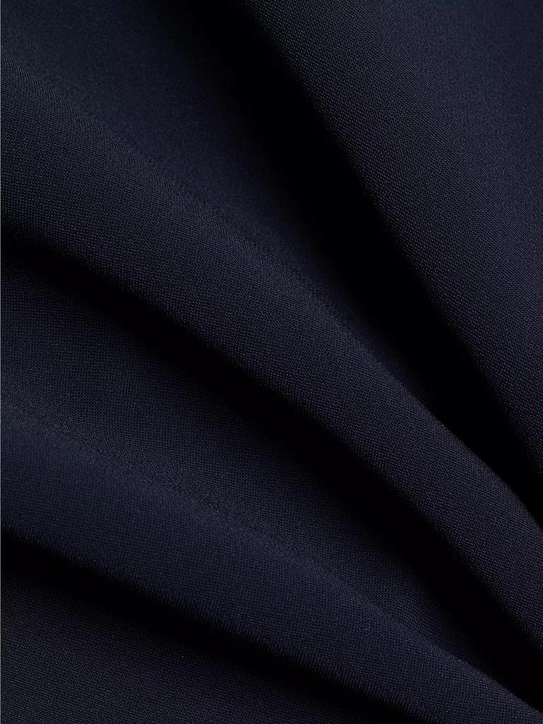 Amsale Draped Crêpe Cocktail Dress 7